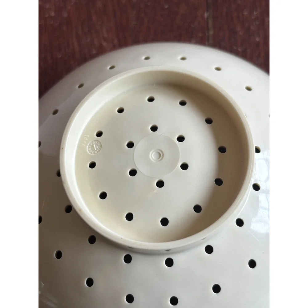 Pioneer Woman Melamine Colander Floral Red Pink Cream Berry Strainer 7.5 Inch